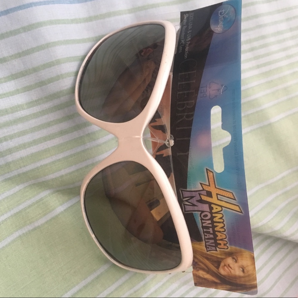 White Hannah Montana glasses